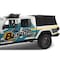 Bestop Supertop Truck Bed Cap 2  Black Diamond PVC Coated Sailcloth No Drill 77326-35 - alternate 4
